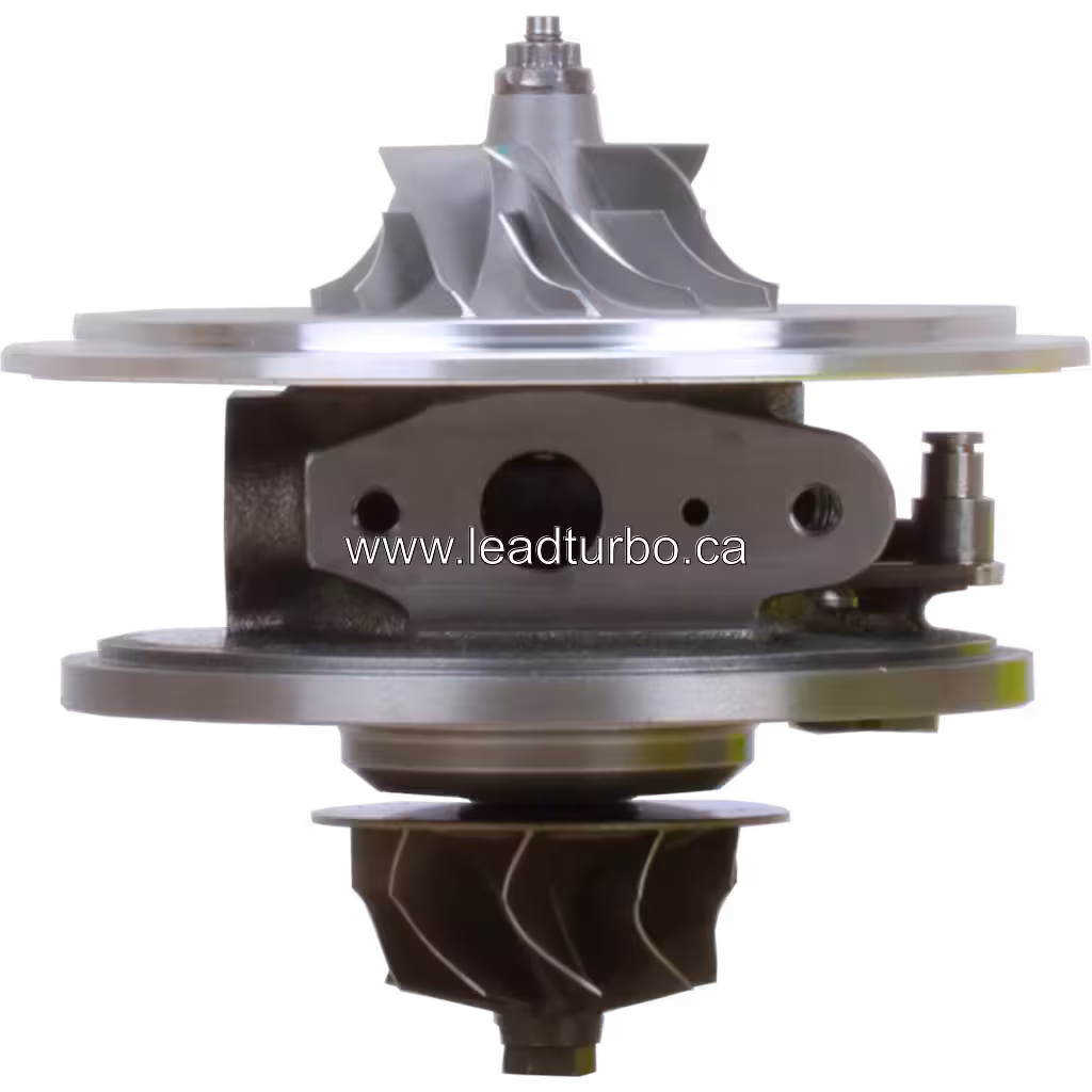 Core de turbocompresseur GTA2056LV avec roue compresseur argentée et roue turbine sombre