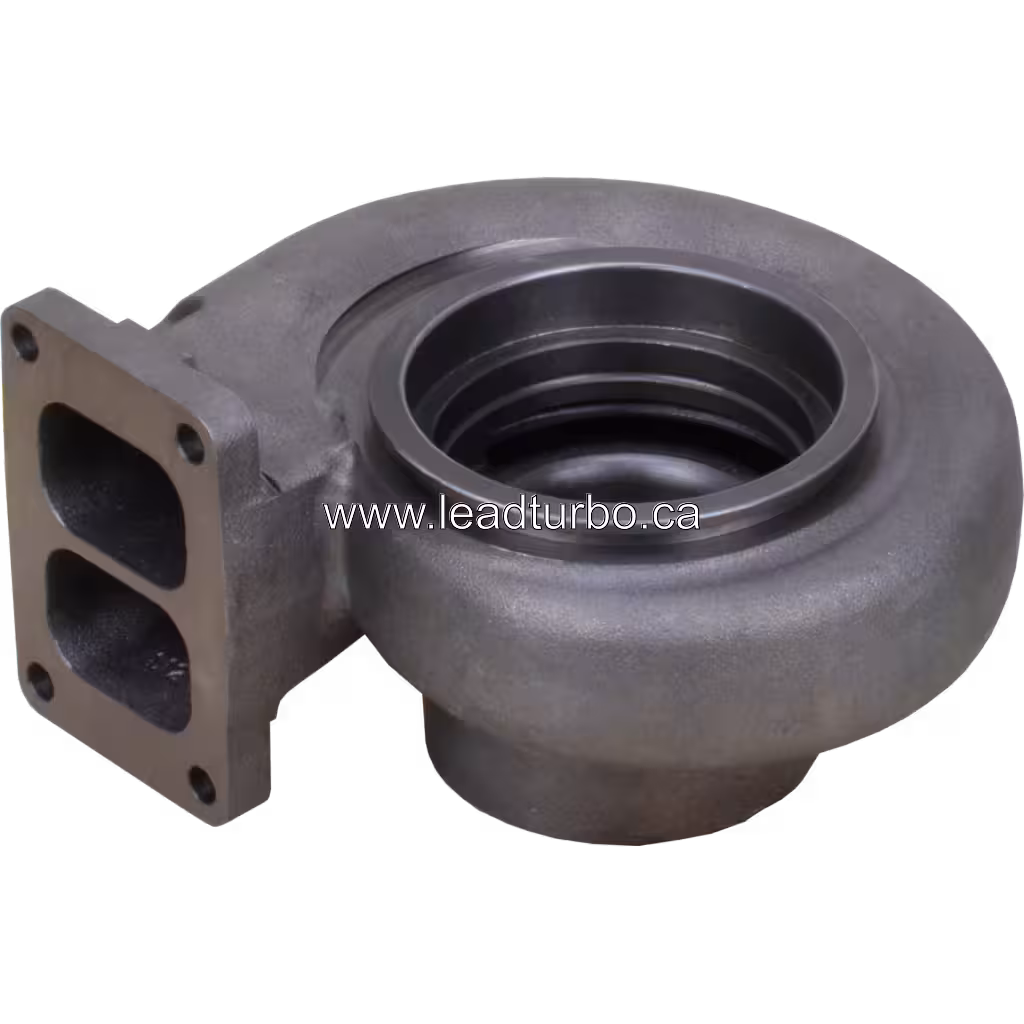 Korpus Turbiny 4W7339 S4DS do CAT D6G 14G D6D 3306 bottom 45 degree view