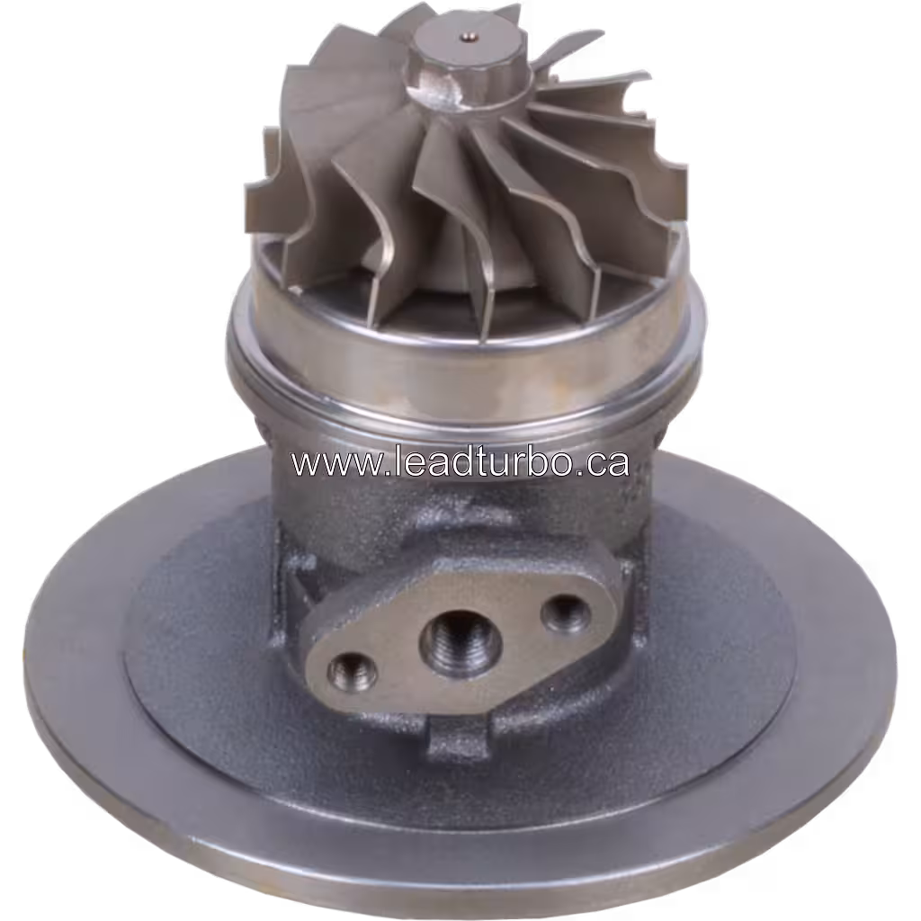 3590348 HX40W Turbocharger Core for Cummins QSL Tier 2 bottom 45 degree view