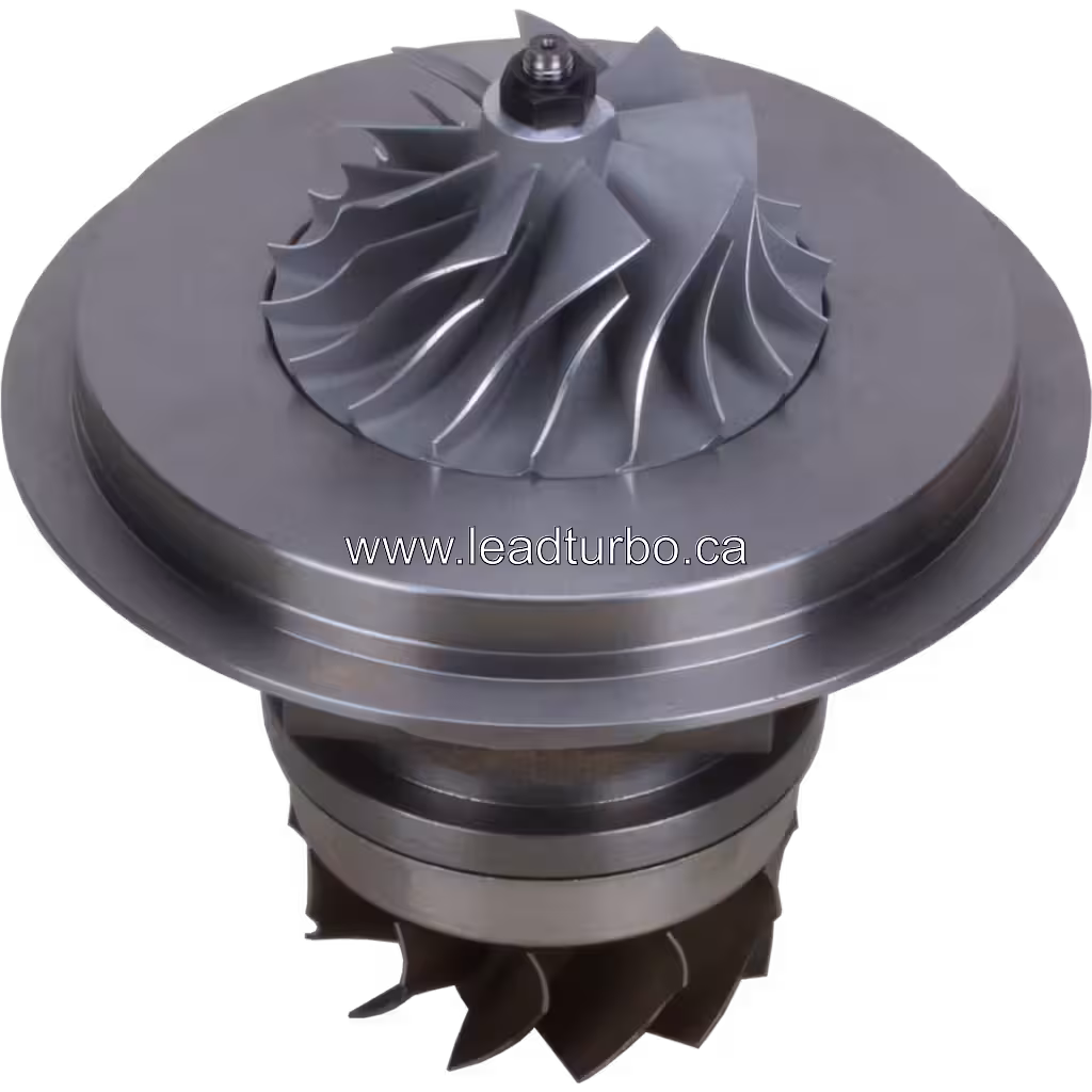 Core de Turbocompresseur 6505-67-5910 KTR110L-F84PW pour Komatsu SAA12V140E-3A 45 degree view