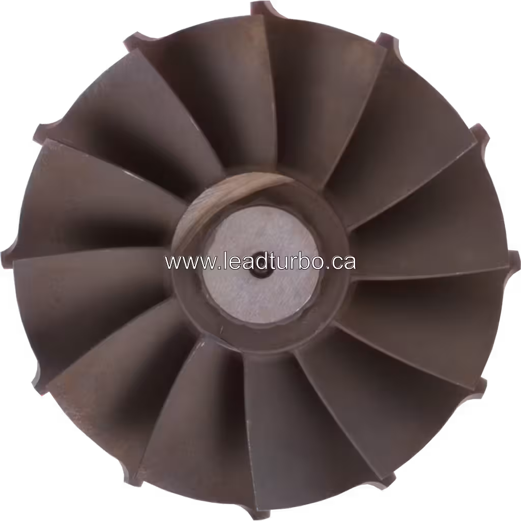 Roue de turbine HX50 4033325 TW pour Scania DSI12-M42 front view