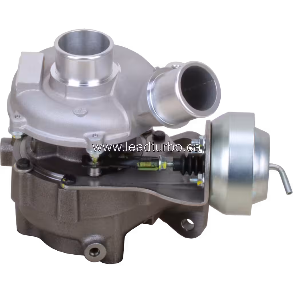 Vista frontal del turbo reemplazo 1515A170 referencia VAD20022