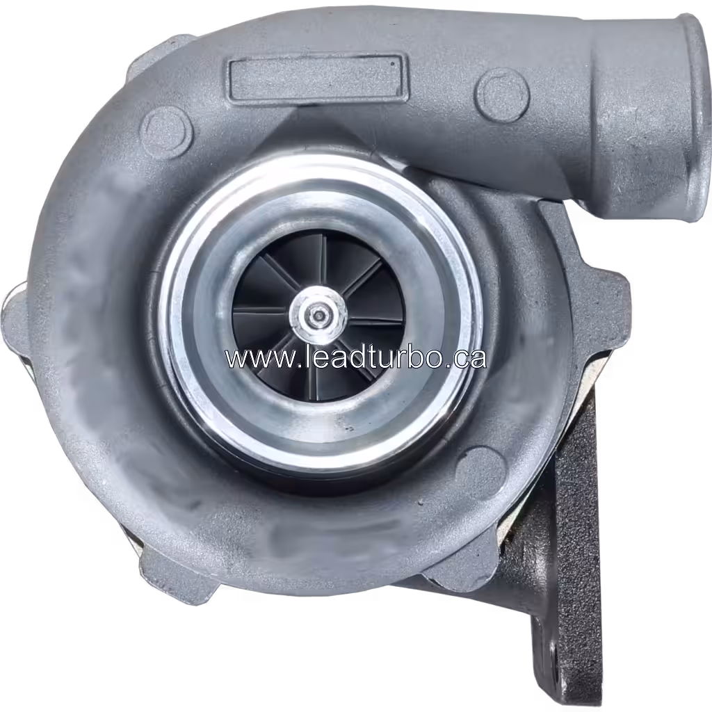 Turbosprężarka 6207-81-8220 TO4B59 zamiennik do Komatsu PC200-5 S6D95 top view