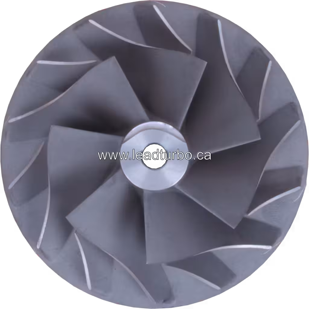 22014298 CW Compressor Wheel J96 Turbocharger top view