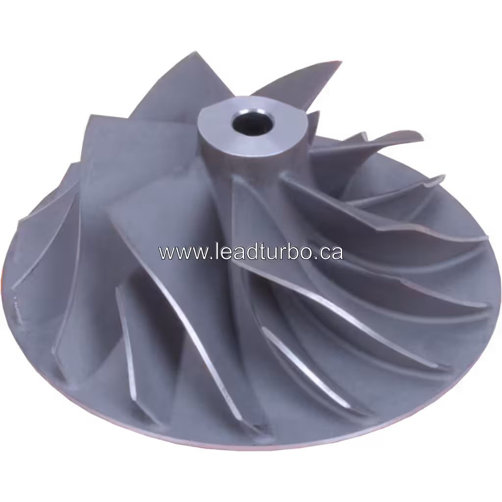 22014298 CW Compressor Wheel J96 Turbocharger 45 degree view