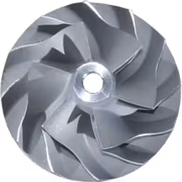 Колесо компресора 447449-0009 для турбокомпресора TB2509 (IVECO 8140 47 R)