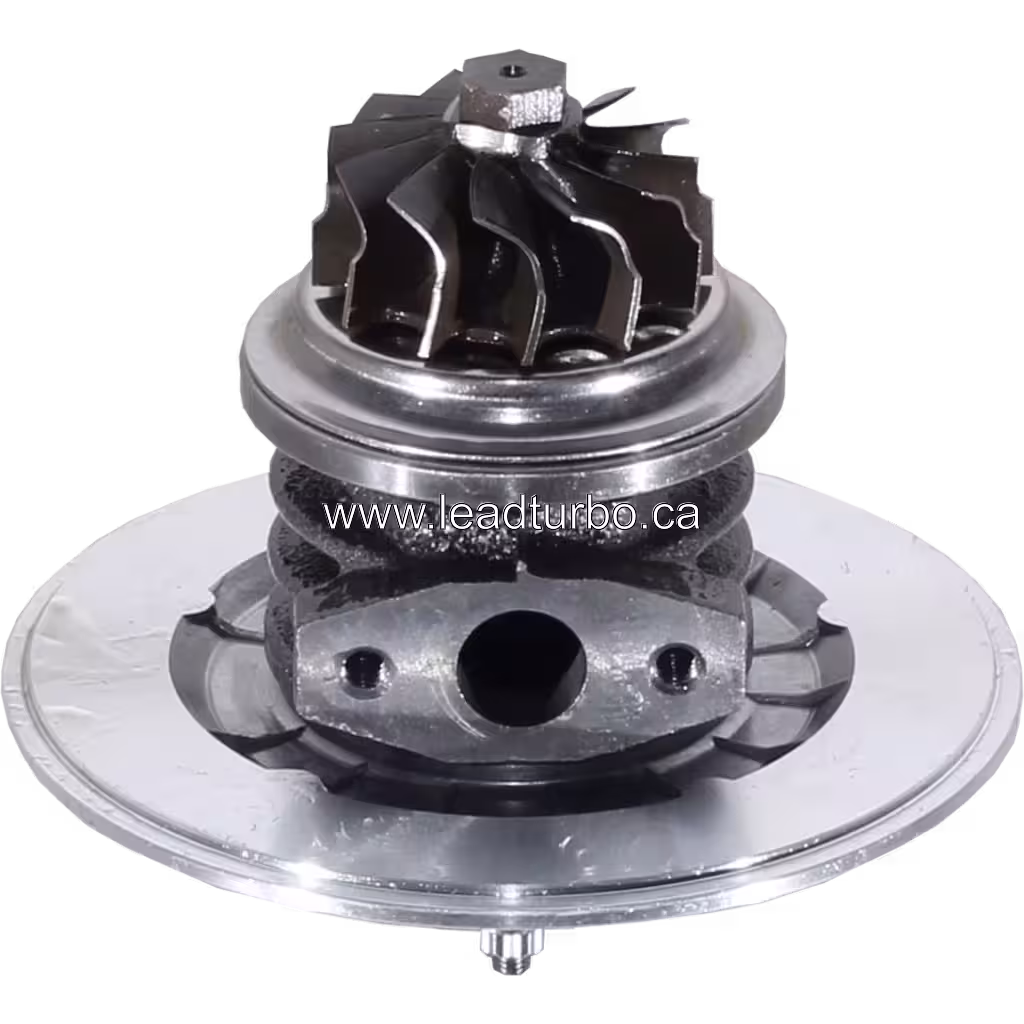 Core турбокомпресора 433289-0185 GT2556 для Perkins 1104C-44T bottom 45 degree view