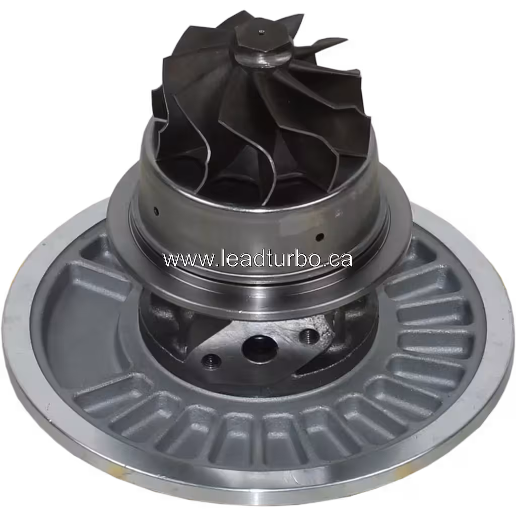 Core турбокомпресора 53319707134 для DAF XE250C 280C EURO 3 bottom 45 degree view