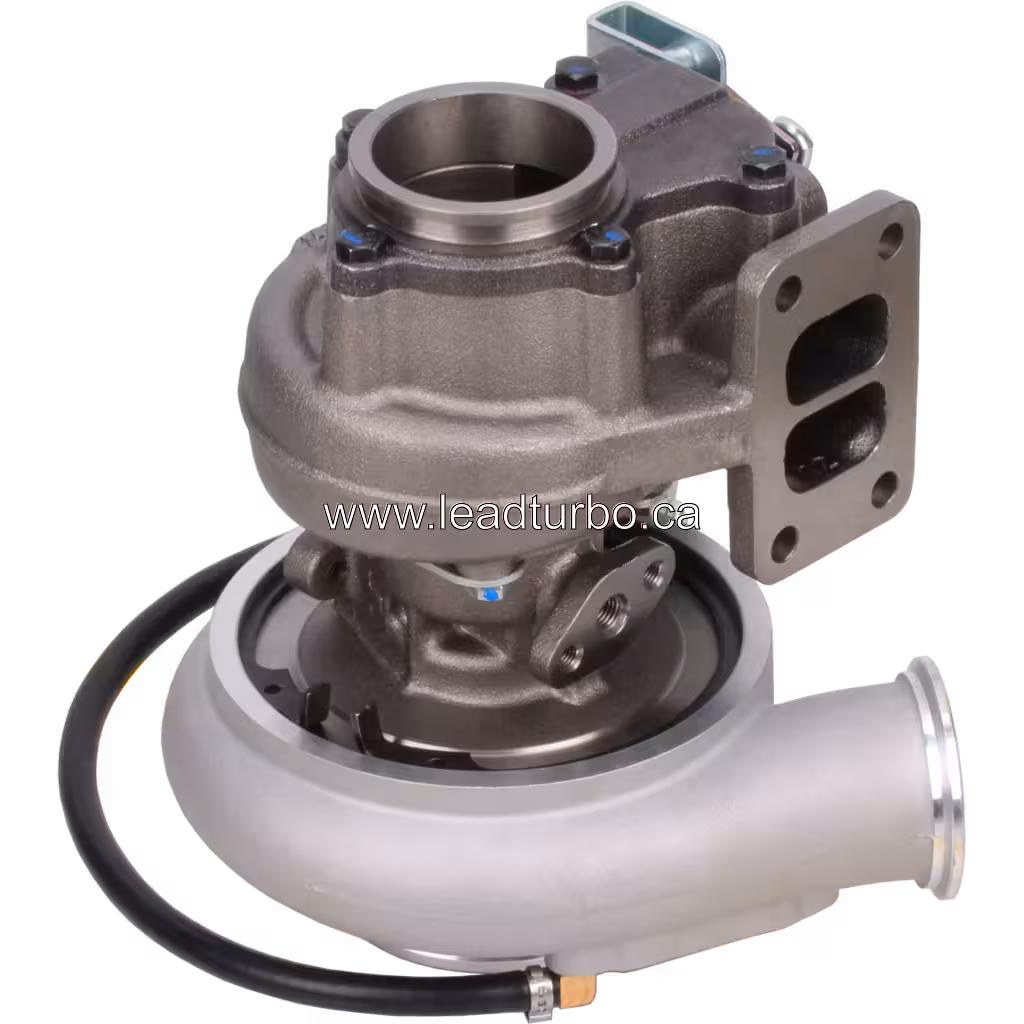 HE351W Turbolader Ersatz 4043980 für Cummins ISDE6 bottom 45 degree view