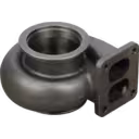 Turbine housing en métal coulé avec entrée polie et support de montage