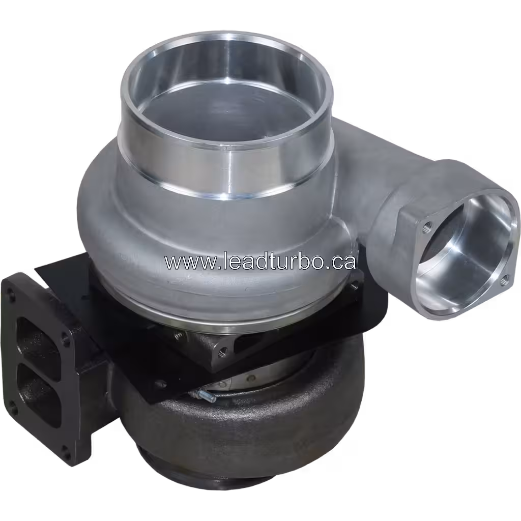 Vue latérale du turbocompresseur de remplacement 1305469