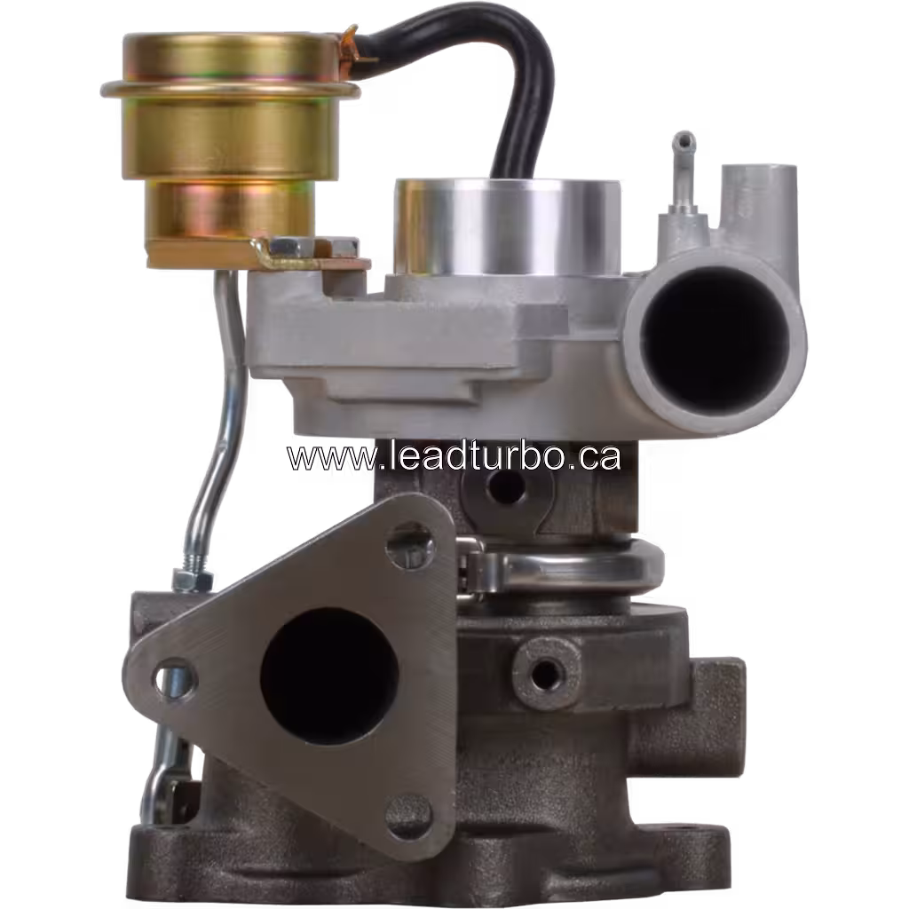 Turbosprężarka zamiennik do silnika MITSUBISHI 4M40 widok z przodu