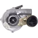 54359700000 Turbocharger front view showing compressor housing and actuator