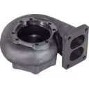 Vista frontal da carcaça de turbina aftermarket