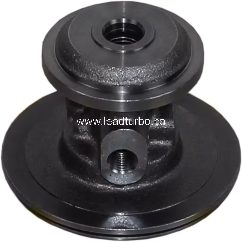 Obudowa łożyska turbosprężarki S1B 316035 BH do Perkins 704-30T bottom 45 degree view