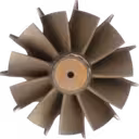 Rueda de turbina de repuesto para motor Cummins B3
