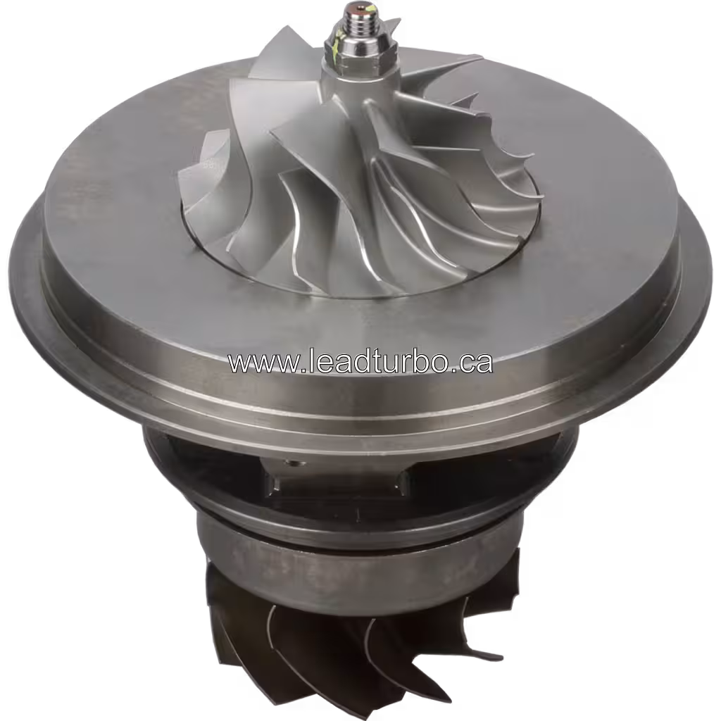 171702 S400S061 Turbocharger Core for Detroit Diesel S60 45 degree view