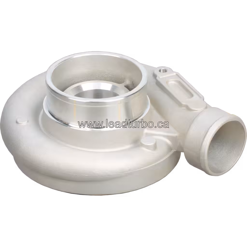 3599725 CH Compressor Housing for Cummins 6BTAA HX35W Turbocharger 45 degree view