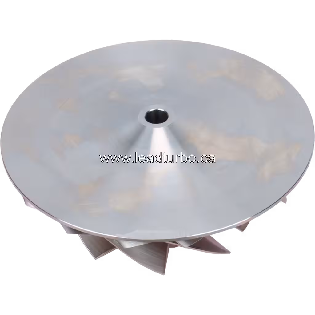Колісця компресора турбокомпресора HE851 FOR 4041789 CW для Cummins QSK60 bottom 45 degree view