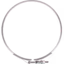 V-band 140153 para CAT 3406C com junta de vedação visível na borda interna