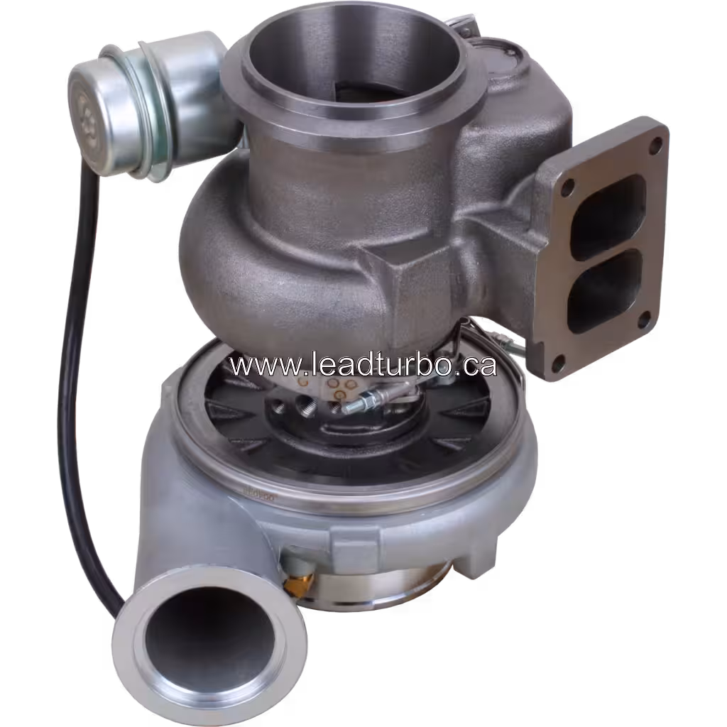 714508-5 GT4294 Turbocharger Replacement for CAT C12 bottom 45 degree view
