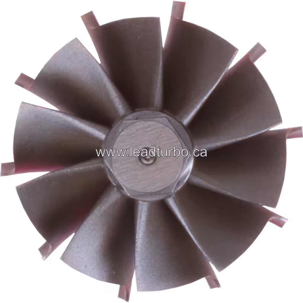 Roue de turbine J96 733676-0003 TW - Remplacement top view