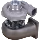 Vista frontal del turbo reemplazo 2674A396