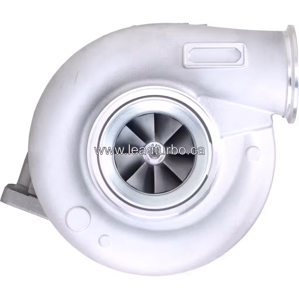 Turbocompresseur HX60 3538772 avec carter compresseur argenté et carter turbine gris