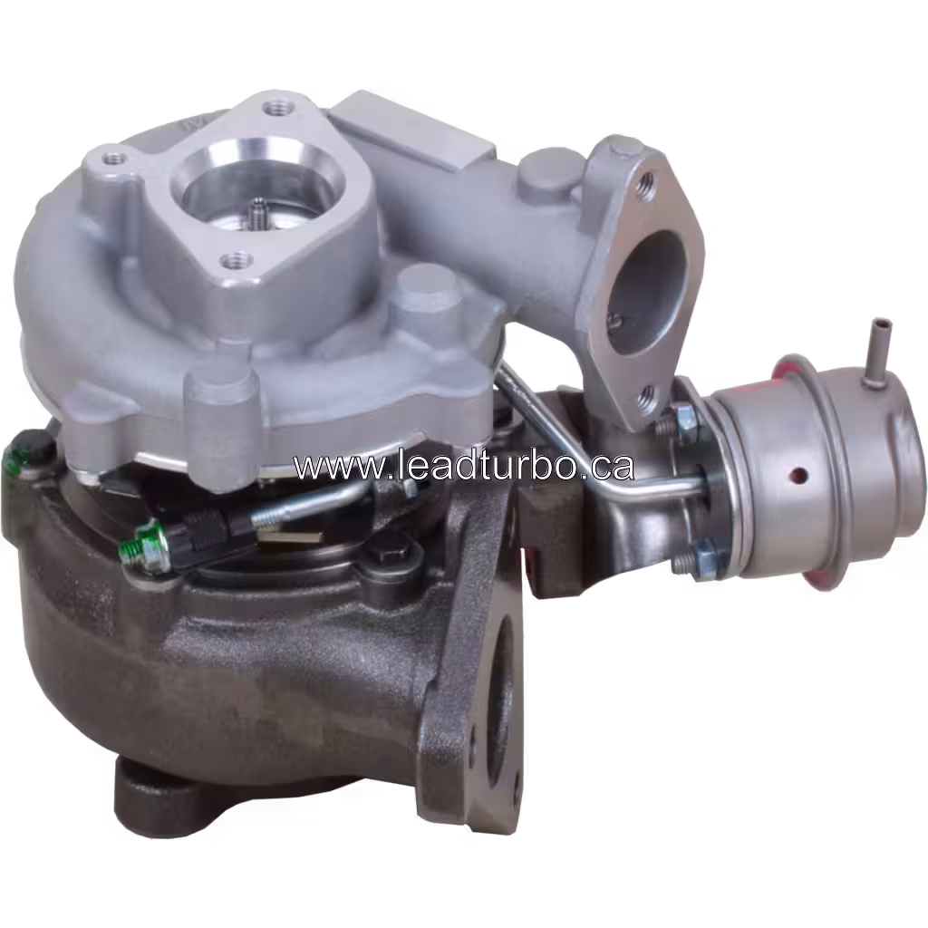 Zespół turbosprężarki 14411AW40A z widoczną tabliczką znamionową