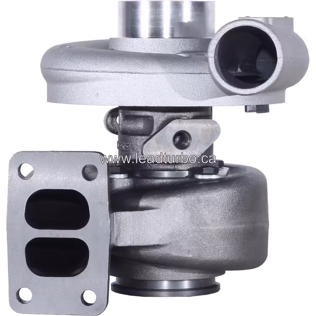 Turbosprężarka 3596955 HX35 do Cummins 4BT - widok z przodu