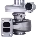 Turbosprężarka 3596955 HX35 do Cummins 4BT - widok z przodu