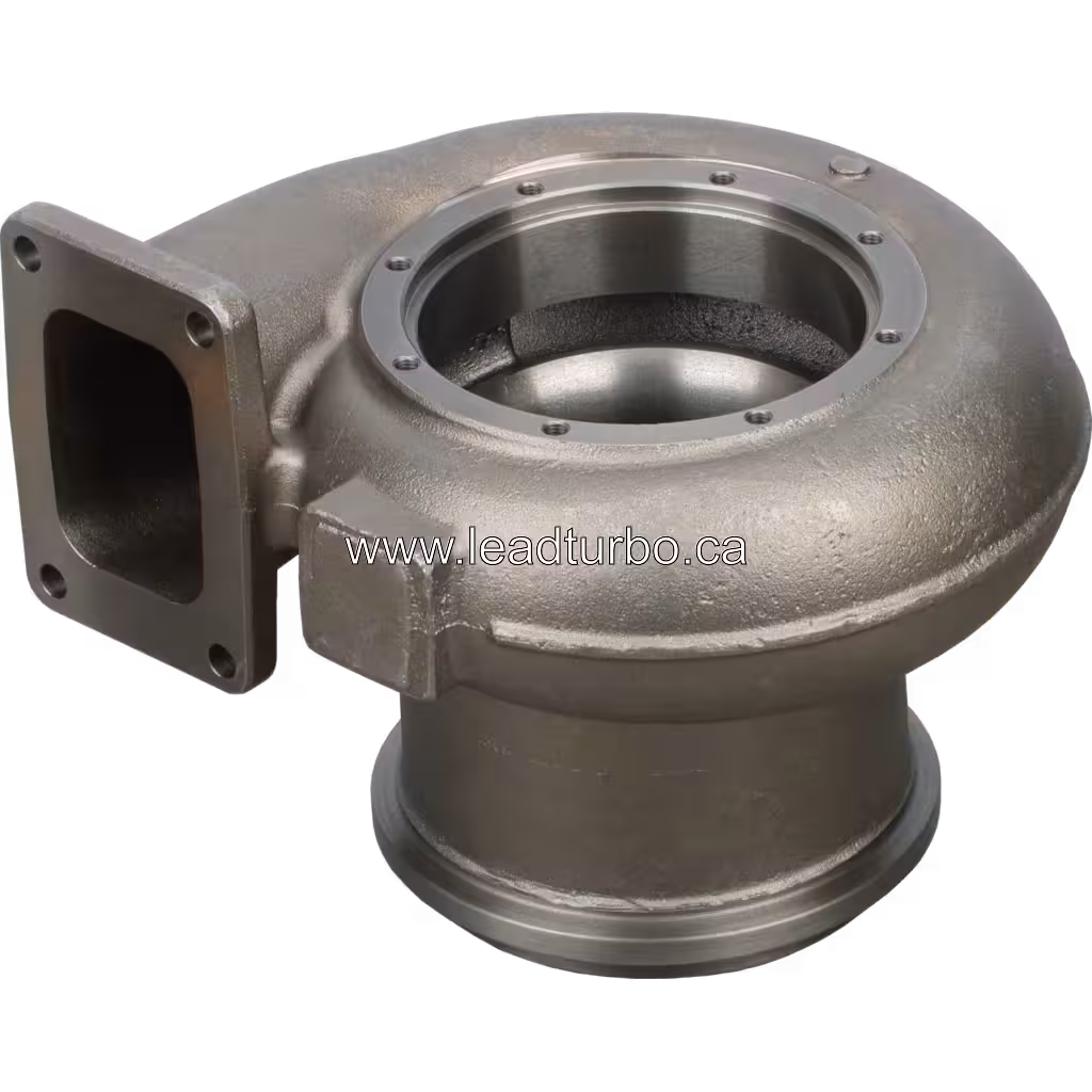 Корпус турбіни 3590265-cast-1 HX83 для Cummins QSK60 (заміна) bottom 45 degree view