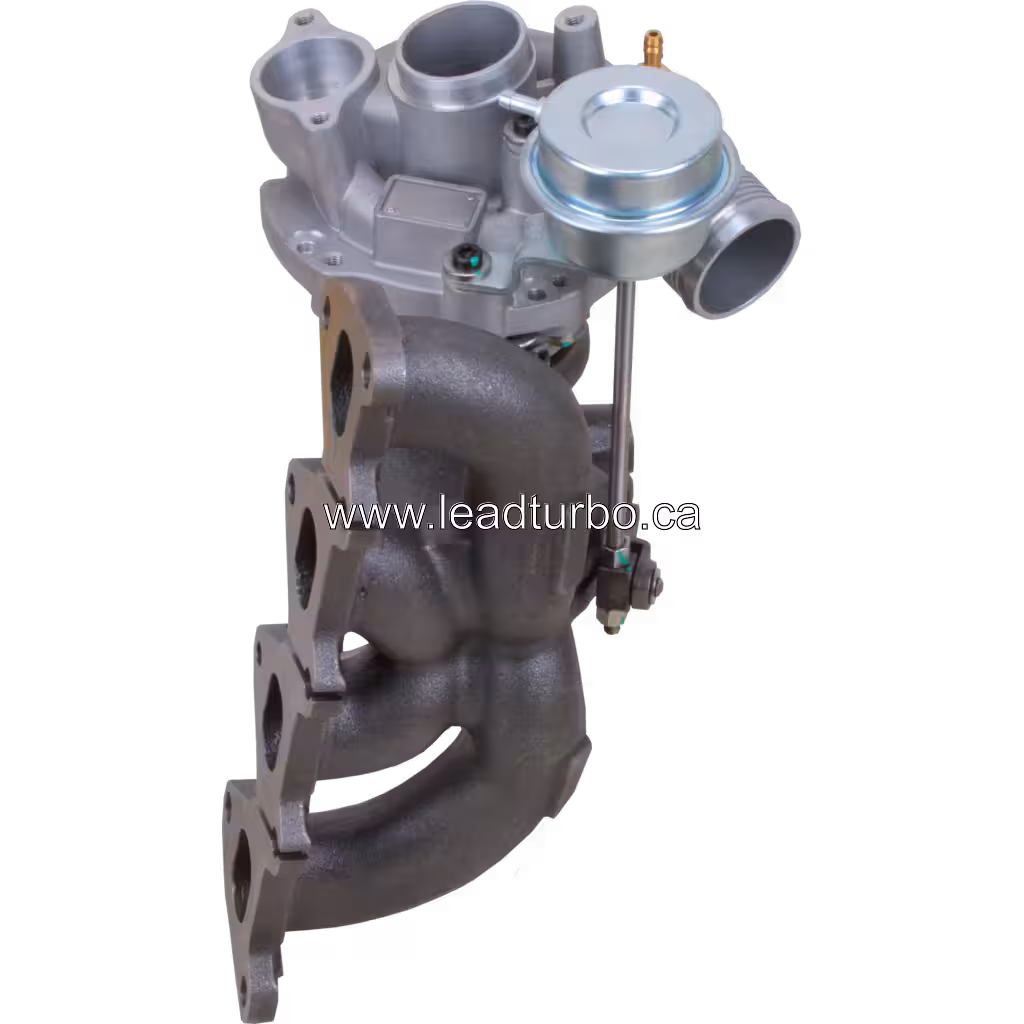 53039880248 K03-2074DAB Turbocharger Replacement for VW Polo 1.4 TSI 45 degree view
