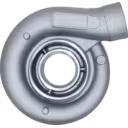 Carcaça do compressor de turbocompressor para Cummins 6BTA