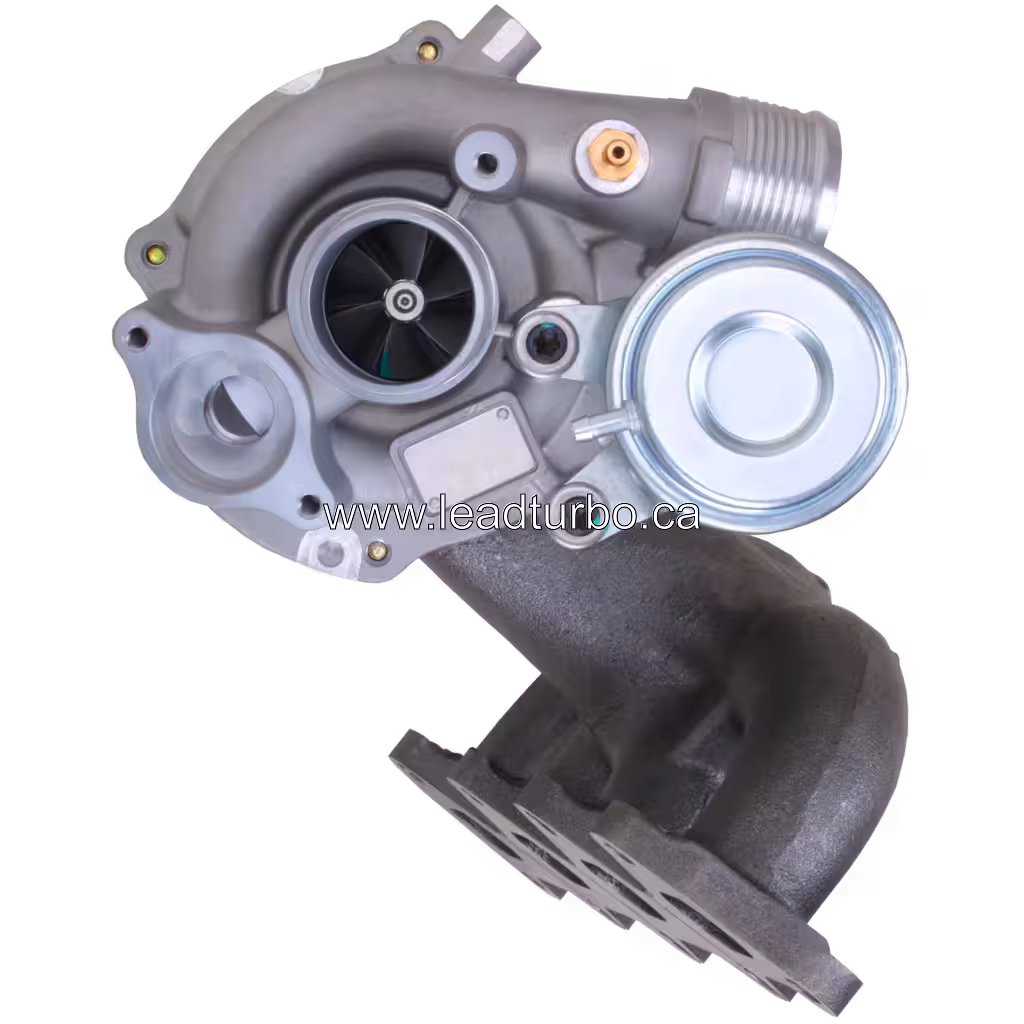 Turbosprężarka zamiennik do Volkswagen Polo V 1.4 TSI i Audi A1 top view