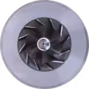Core FOR 318279 S100 для DEUTZ BF4M2012C: фронтальний вид з фланцями та портом