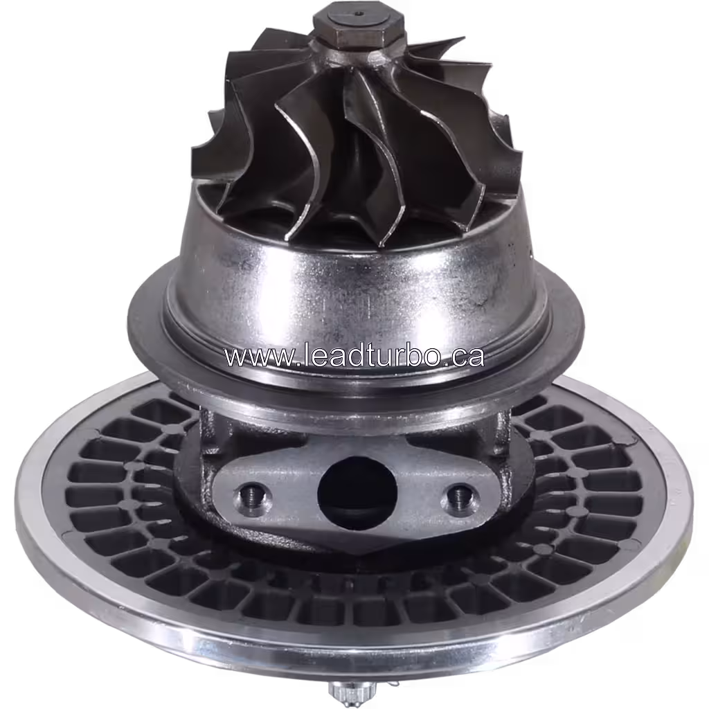 Core turbosprężarki TA4521 441398-0081 do Mercedes-Benz OM401LA bottom 45 degree view
