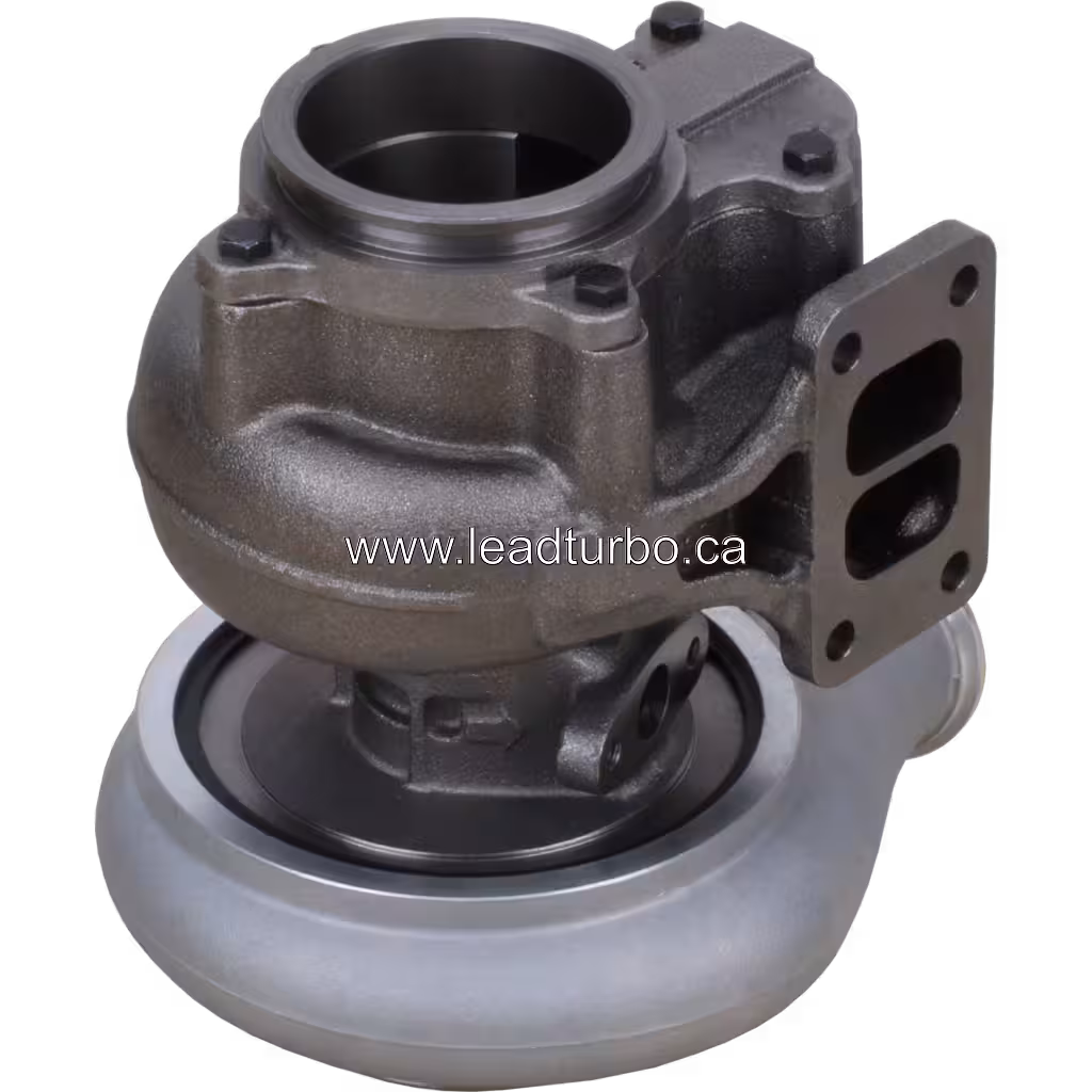 Turbocompresor HX40 4046107 Reemplazo para Cummins QSC Tractor bottom 45 degree view