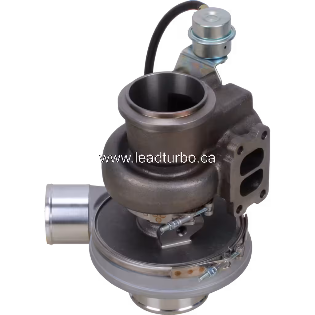 Turbocompresseur 2507696 B2G006 pour CAT 325D L C7 bottom 45 degree view