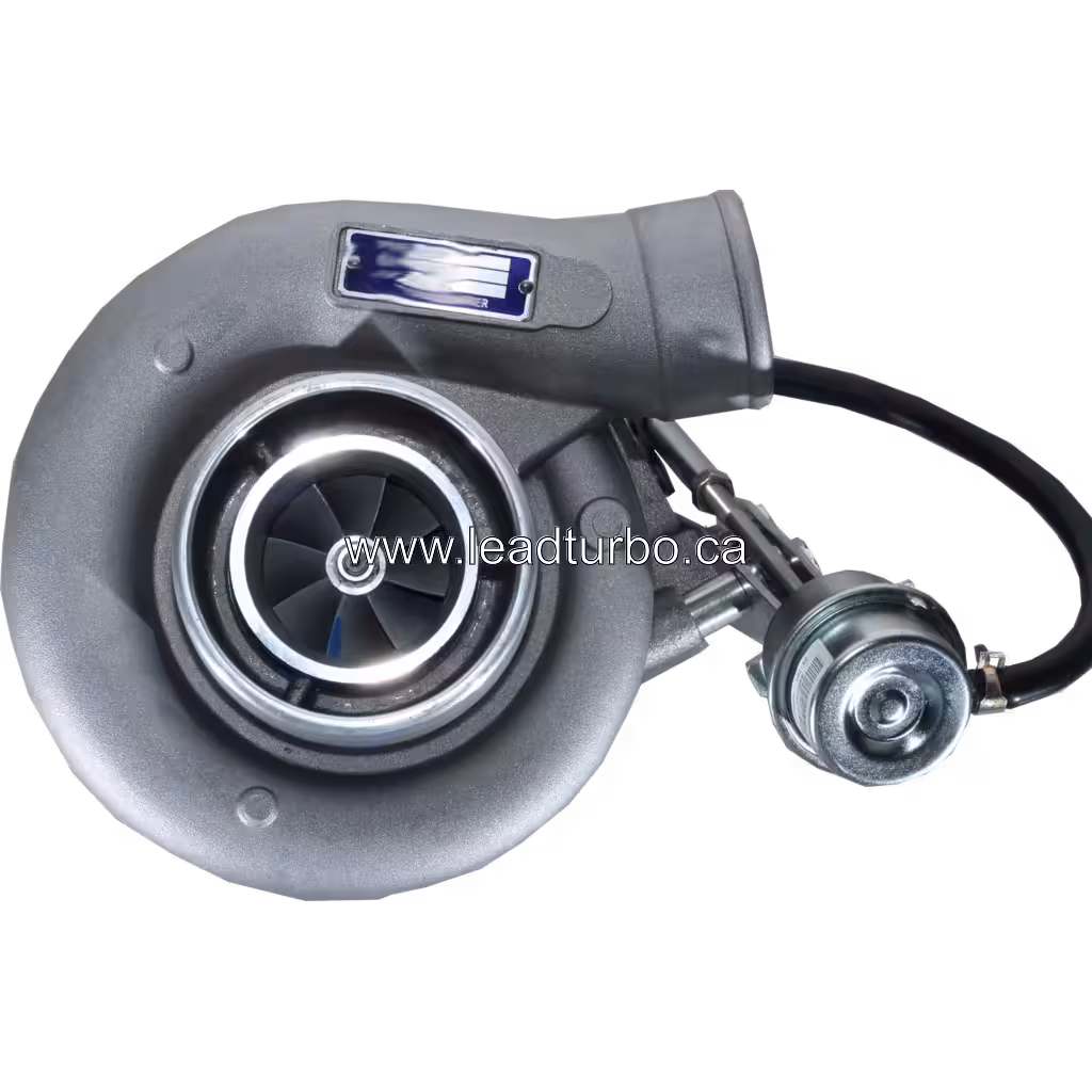 Turbolader Assembly mit Halterung und Anschluss