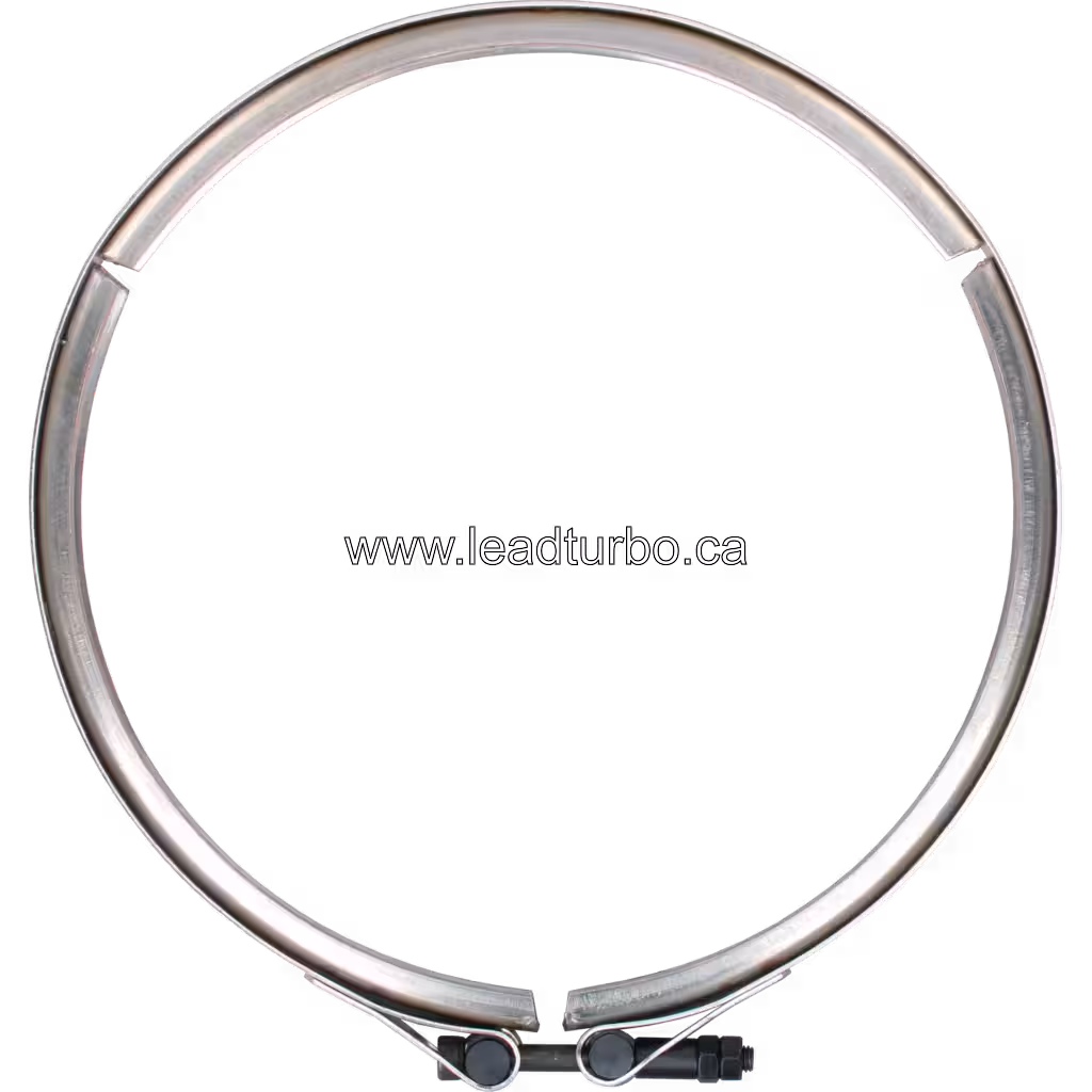 V-band 3590438 pour Turbo HX82 Cummins QSK50 top view
