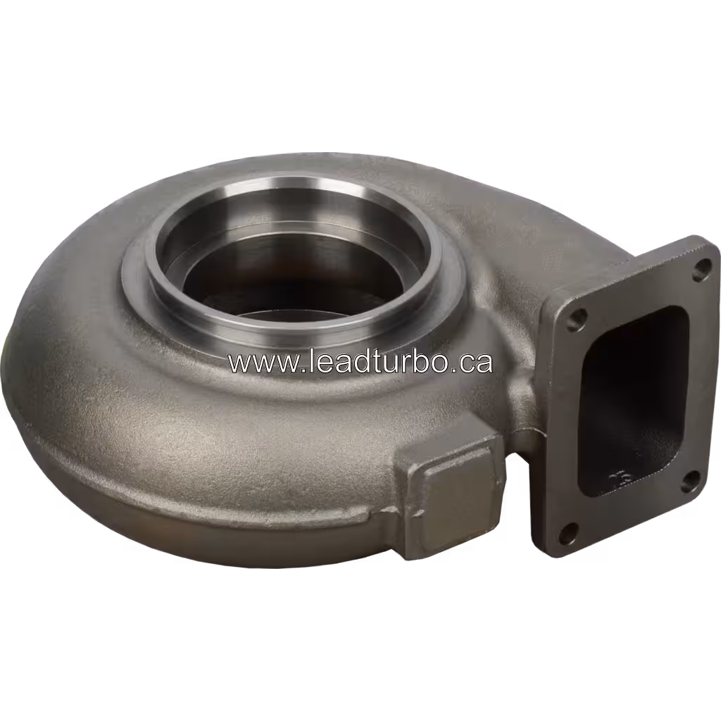 3539964-CAST-8 Turbinengehäuse für HX83 Turbolader (Cummins QSK60) 45 degree view