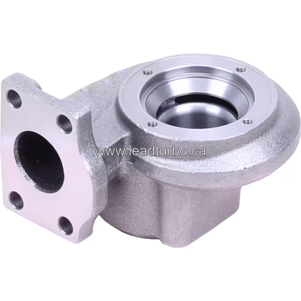 Detalle de montaje de carcasa de turbina aftermarket