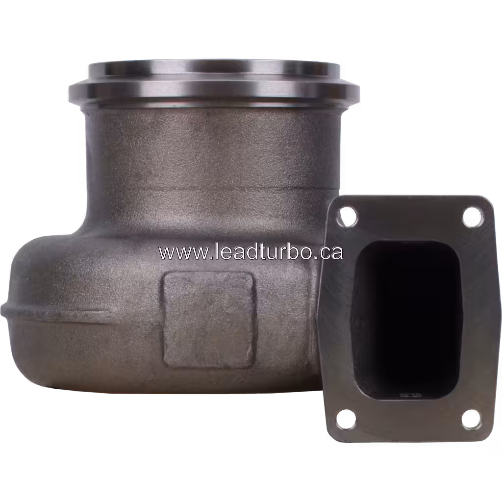 Turbine housing FOR 4089809 TH HX83 – widok z przodu z centralnym otworem