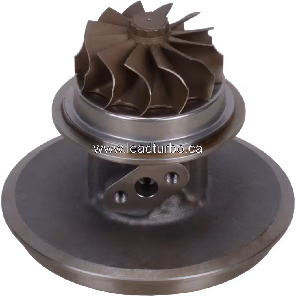 49132-05110 Core de Turbocompresseur TD09L-34QRC pour Perkins 4006T et Cummins bottom 45 degree view