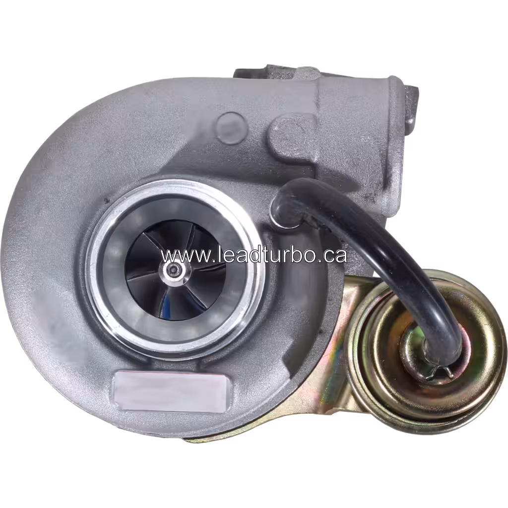 Turbocharger 727264-5001 GT2052 com carcaça de turbina e compressor visíveis