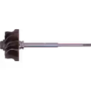 Roue turbine 4042581 vue avant, design radial avec 12 aubes courbées