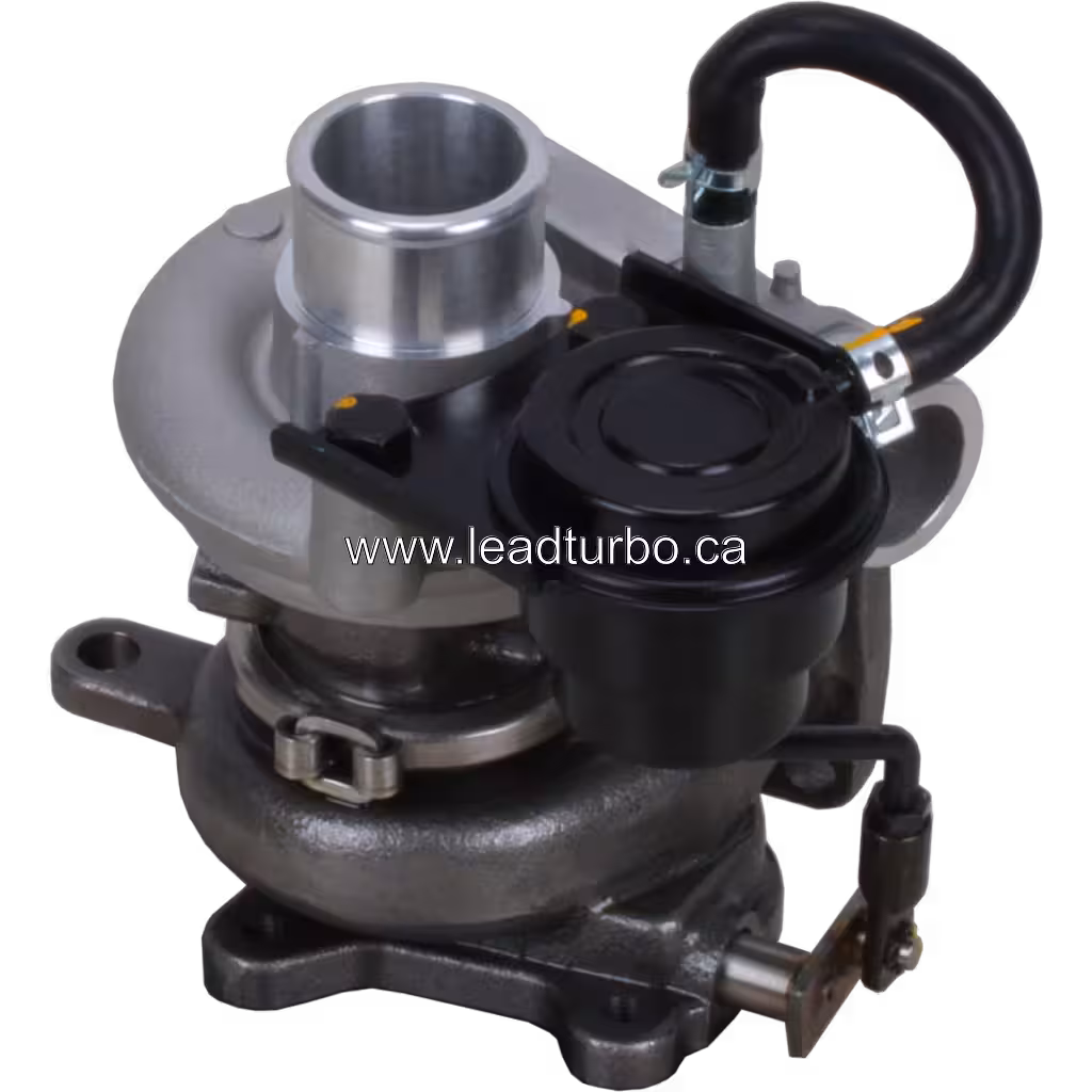 Vista lateral del turbo reemplazo 49173-02412