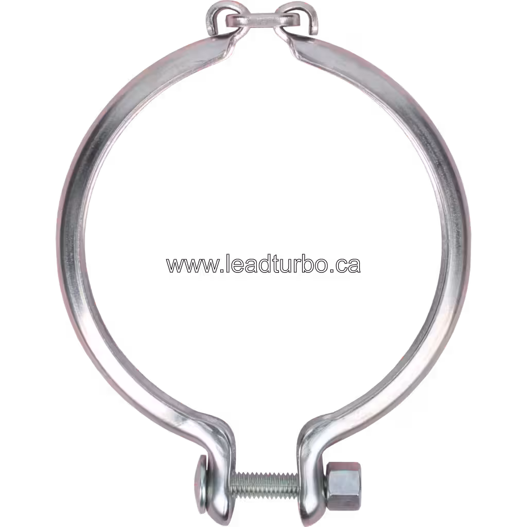 Detalhe do V-Band de reposição para motor Isuzu 4HK1