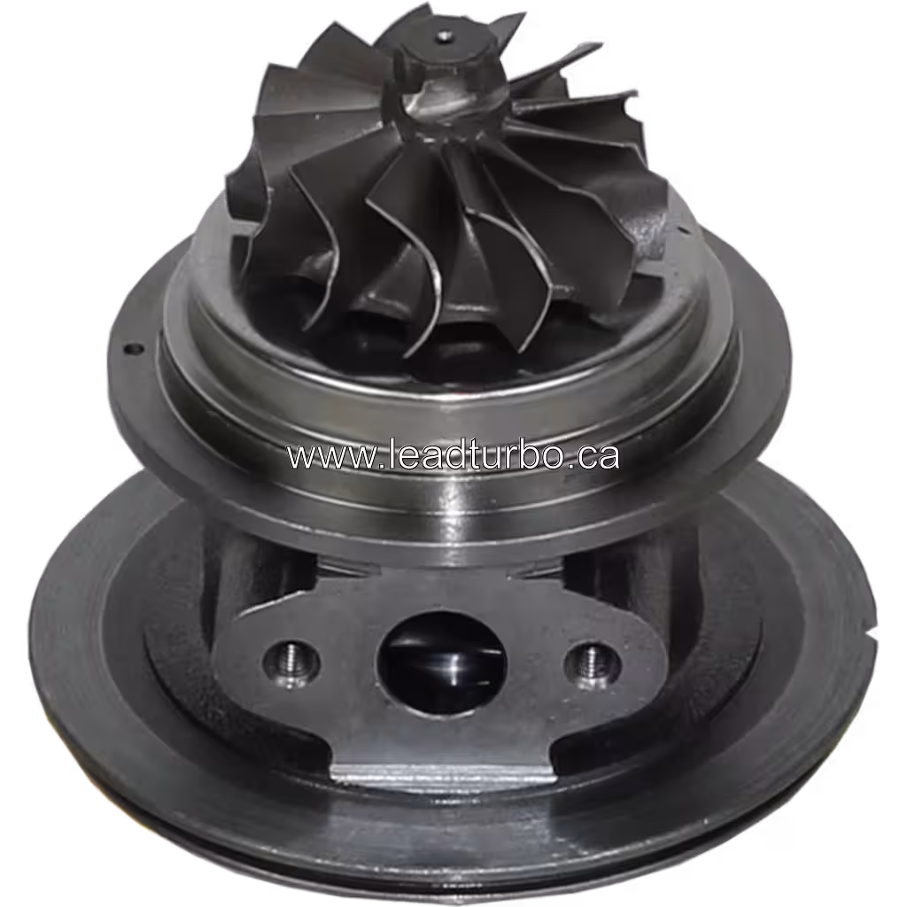49178-09300 TD05-12B Turbocharger Core for Mitsubishi 4D34T1 bottom 45 degree view